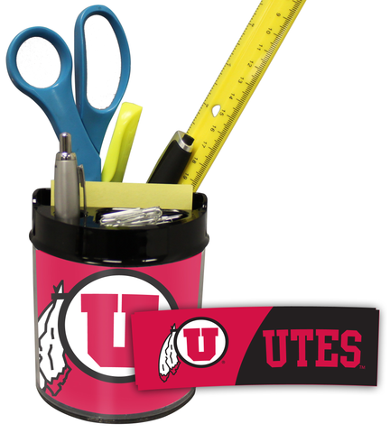 Utah Utes Small Desk Caddy