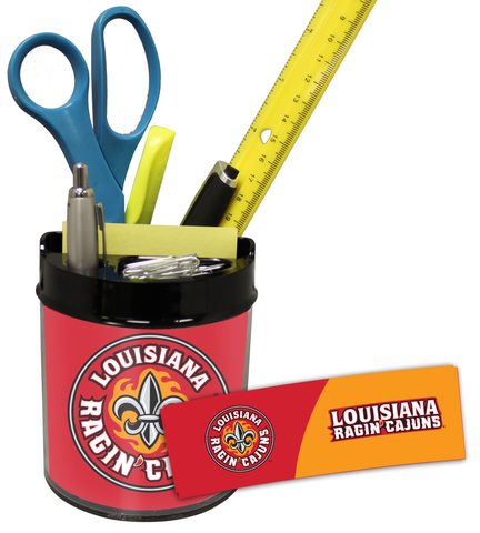 Louisiana (Lafayette) Ragin Cajuns Small Desk Caddy