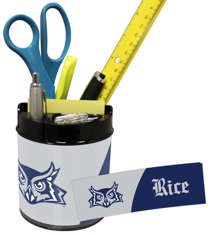 Rice Owls Small Desk Caddy