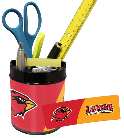 Lamar Cardinals Small Desk Caddy