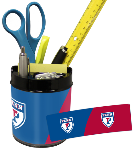 U of Penn Quakers Small Desk Caddy