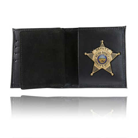 BADGE WALLET W-T 3 CC SLOTS