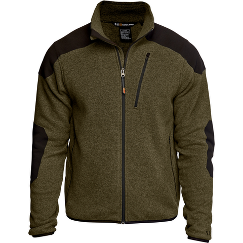 Tactical Full Zip Sweater