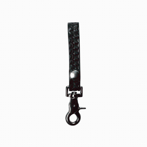 KEY LOOP W-DLX SWIVEL HLDR-BW