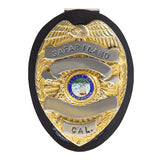 BADGE CLIP CUT SHEILD #3 BLK