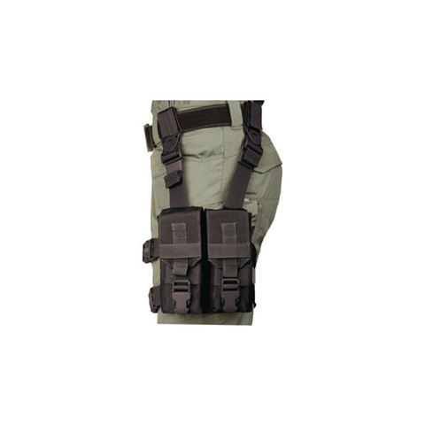 M16 "Y" Thigh Rig Holds 4 Blk