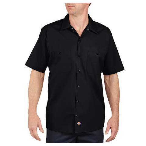 Men's Short Sleeve Industrial Work Shirt