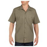 Men's Short Sleeve Industrial Work Shirt