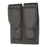 GOULD AND GOODRICH -LEATHER HIDDEN SNAP DOUBLE MAGAZINE CASE