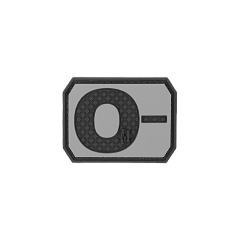 O- NEG Blood Type Patch