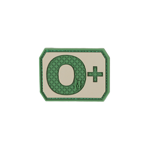 O+ POS Blood Type Patch