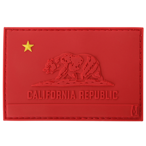 Communist Kalifornia Flag Patch (Red) 3" x 2"