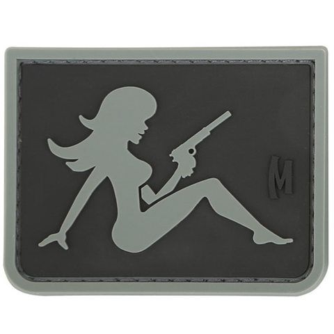 Mudflap Girl 2.26" x 1.73" (Stealth)