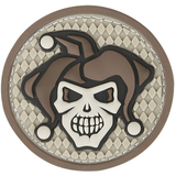 Jester Skull 1.7" x 1.7" (Arid)