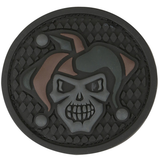 Jester Skull 1.7" x 1.7" (Stealth)