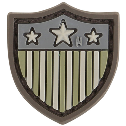 USA Shield Micropatch 0.8" x 0.9" (Arid)