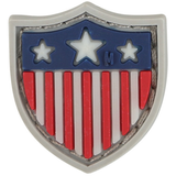 USA Shield Micropatch 0.8" x 0.9" (Glow)