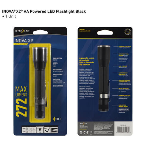 INOVA® X2® LED Flashlight - Black