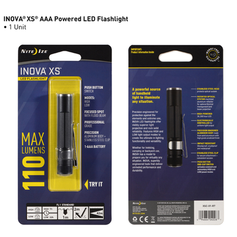 INOVA® XS® LED Flashlight - Black