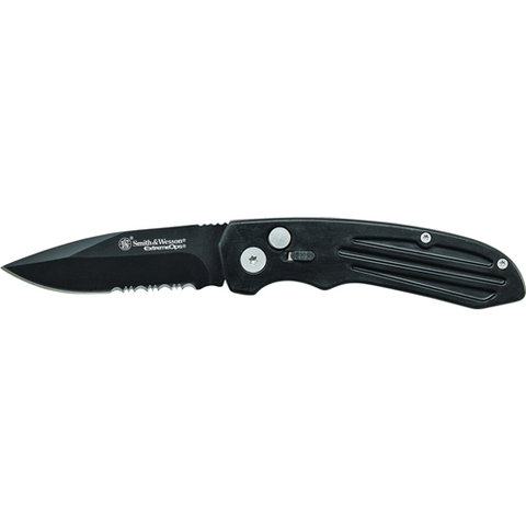 Smith & Wesson Extreme Ops Push Button Lock Folding Knife