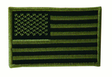 Embroidered USA Military Flag Patches