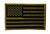 Embroidered USA Military Flag Patches