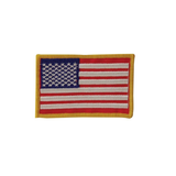 Embroidered USA Military Flag Patches