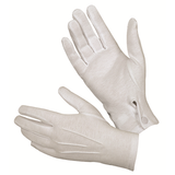 White Cotton Parade Glove