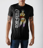 Cowboy Bebop Logo Faye Valentine Black T-Shirt