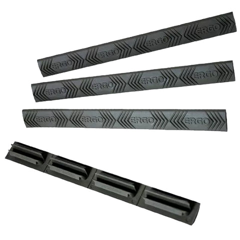 M-LOK (ERGO Logo) Rail Cover (4PK)-Black