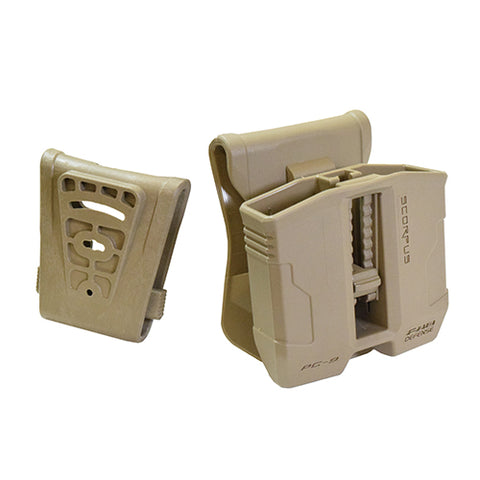 Glock 9mm/.40 Swivel Mag Pouch (P/B)-FDE