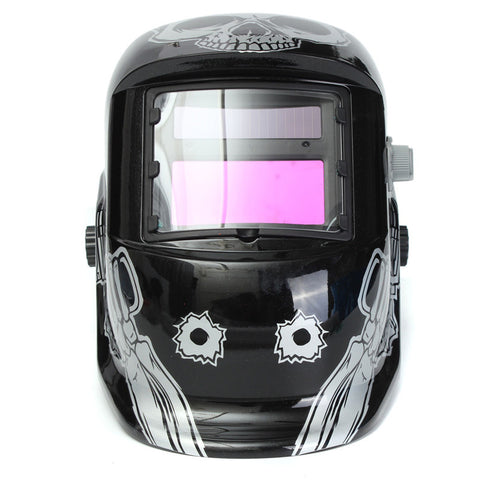 Pro Solar Welder Mask Helmet Electrowelding Auto-Darkening Welding Skull