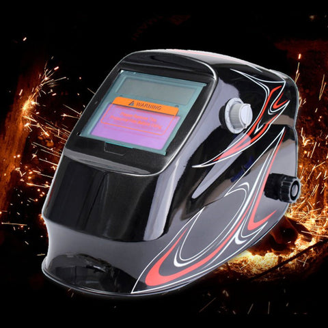 Auto Darkening Solar Welding Welders Helmet Mask with Grind Mode Black