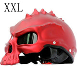 WEST BIKING Cycling Helmet Skull Motorcycle Helmet Harley Open Face Retro Motorbike Casco Capacete Ciclismo Bike Bicycle Helmets