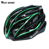 WEST BIKING Ultralight Integrally Molded Bicycle Helmet Mountain MTB Bike Helmet Casco Capacete Ciclismo Bicycle Cycling Helmets