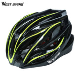 WEST BIKING Ultralight Integrally Molded Bicycle Helmet Mountain MTB Bike Helmet Casco Capacete Ciclismo Bicycle Cycling Helmets