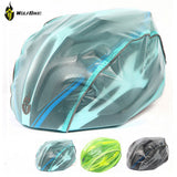 WOLFBIKE 3 Colors New Windproof Waterproof Dust-proof Rain Cover MTB Road Bike Helmet Cover Bicycle Cycling Helmets Covers