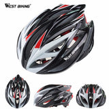 WEST BIKING Cycling Helmet Bike Special MTB Road/Racing/BMX Bicycle Cycle PC+EPS Safety Helmets Visor with Lining Pad Capacete