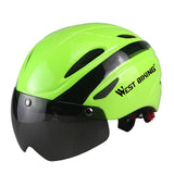 WEST BIKING Bicycle Helmet Bicicleta Mountain Riding Helmet Integrally Molded Bike Helmet Cycling EPS Breathable Bicycle Helmets