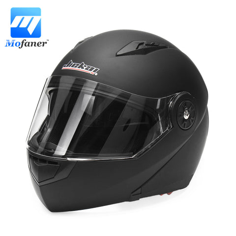 Mofaner Black Motorcross Helmet Motorcycle Flip Up Helmet Motocicleta Casco Helmets 2 Colors M L XL