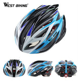 WEST BIKING Breathable Cycling Helmets Road Bike Helmet Integrally-molded Head Protect Bicycle Helmets Outdoor Capacete Ciclismo