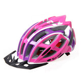 WEST BIKING 28 Vents Cycling Helmet Bike Integrally-molded MTB Road Special Trinity Bicycle Dual Use Helmets Visor Lining Pad