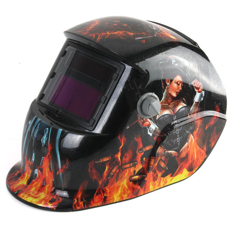 Solar Auto Darkening Welding Helmet TIG MIG Weld Welder Lens Grinding Mask