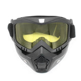 Newest Detachable Face Mask Goggles Riding Protective Helmet Motocross Bike Cross Country Flexible Helmet Face Mask Goggles Hot