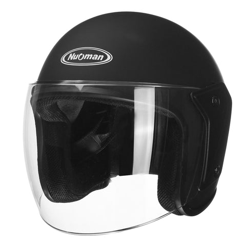 Universal Motorbike Scooter Open Face Helmet Windproof Racing Motorcycle Vintage Helmet 3 Colors