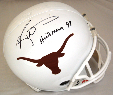 Ricky Williams Texas Longhorns Autographed Full Size Replica Helmet