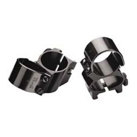 See-Thru Top Mount Rings, Black